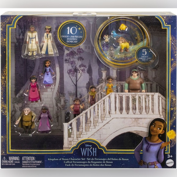 Mattel Other - Wish Kingdom of Rosas Character Small Doll Set NIP